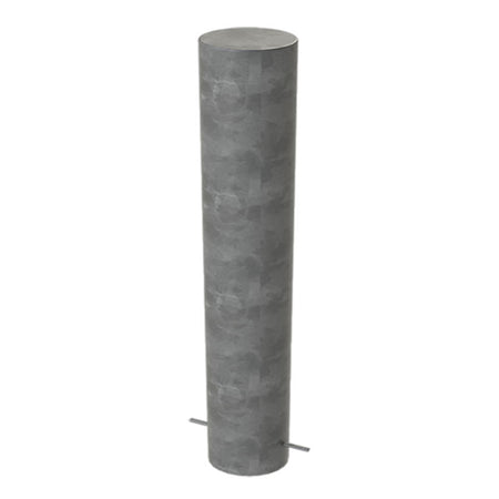 168mm diameter steel bollard in a Galvanised finish
