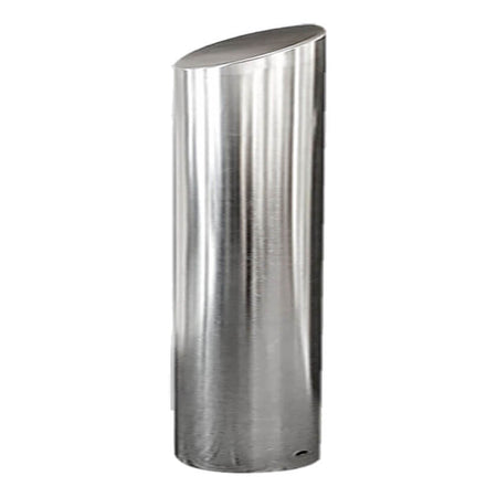 254mm diameter stainless steel mitre top bollard