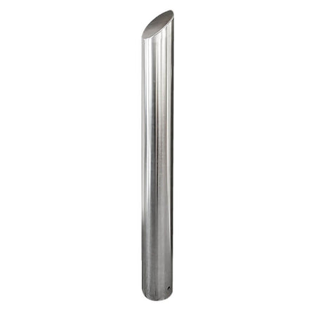 90mm diameter stainless steel mitre top bollard