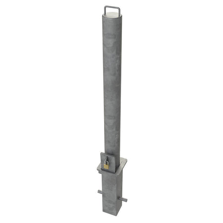 RLO-90 Removable bollard in a standard galvanised finish