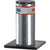 BFT - MBB 500 automatic rising bollard in stainless steel.
