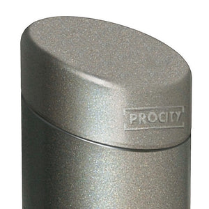 Graphite crown for the Elipse steel bollard from Procity.