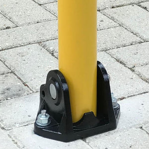 KYP1 Fold down parking post ground fixing plate