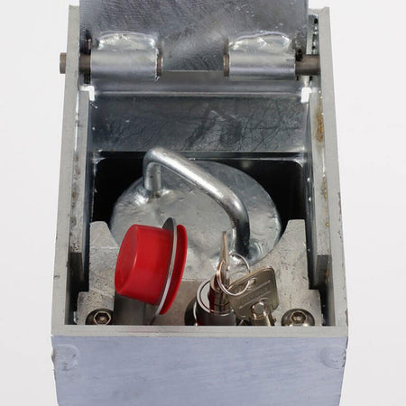 Retracta-post 7 pin integral base lock