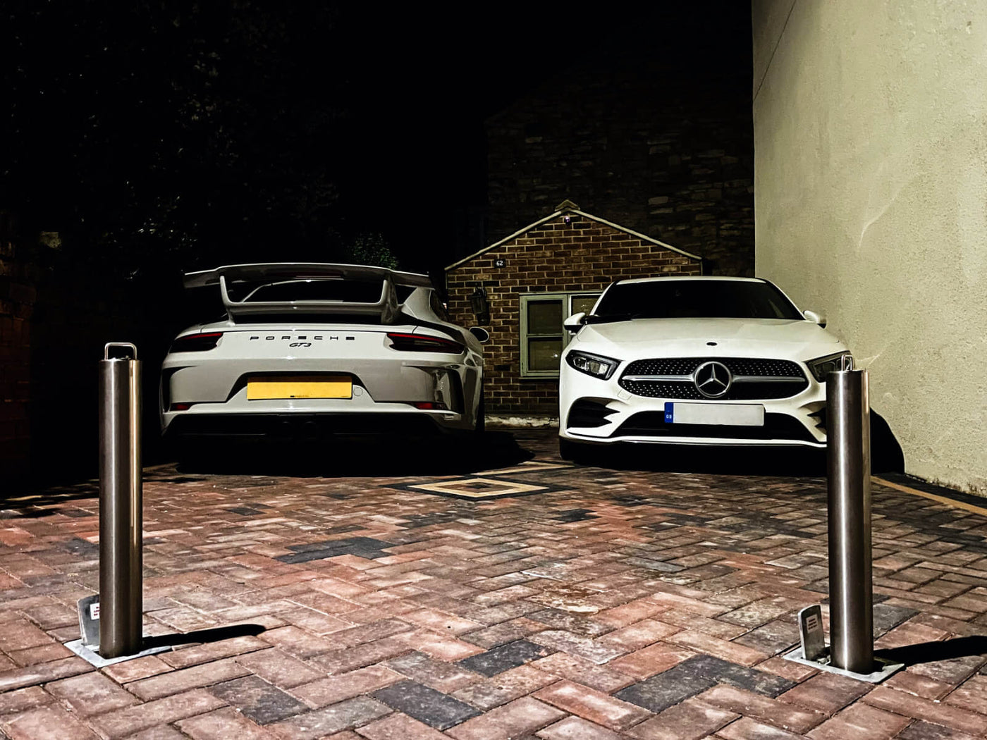 Driveway Security Posts and Dropped Kerbs: What the Law Says