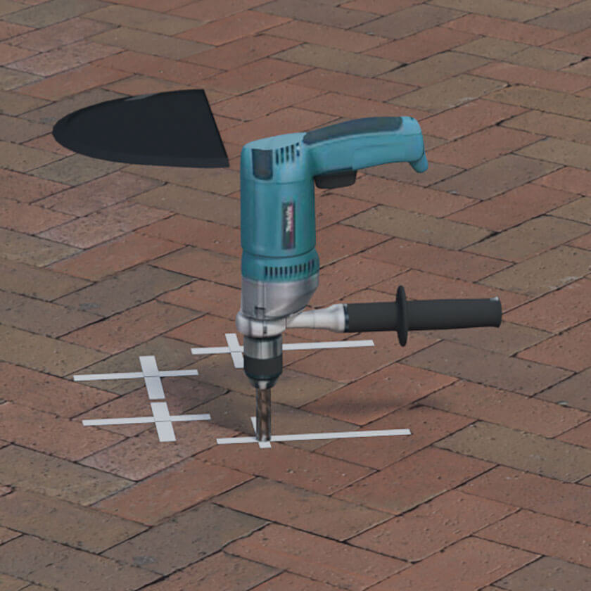 Animated 3D drilling example