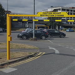 Height restriction barrier