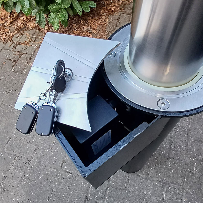 Battery enclosure removed