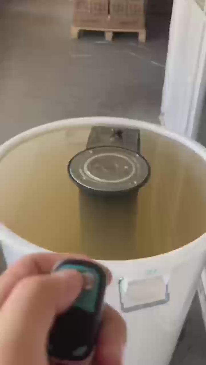 Video demonstration showing the waterproof level  of the guardian wireless 600 stainless steel automatic rising bollard 