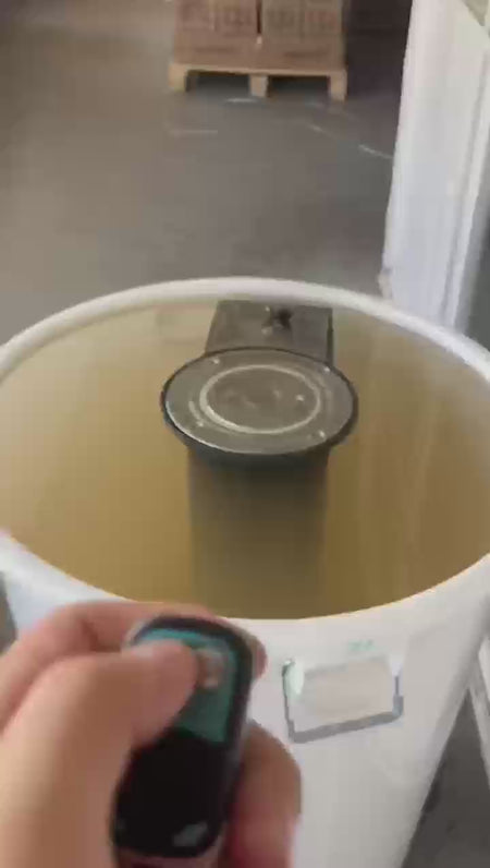 Video demonstration showing the waterproof level  of the guardian wireless 600 stainless steel automatic rising bollard 
