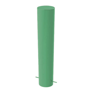 168mm diameter steel bollard in Green