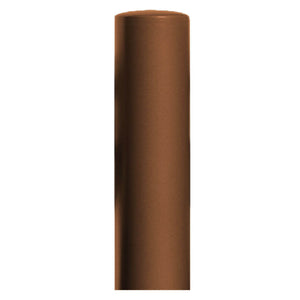 270mm diameter steel bollard in a bronze powder coated finish