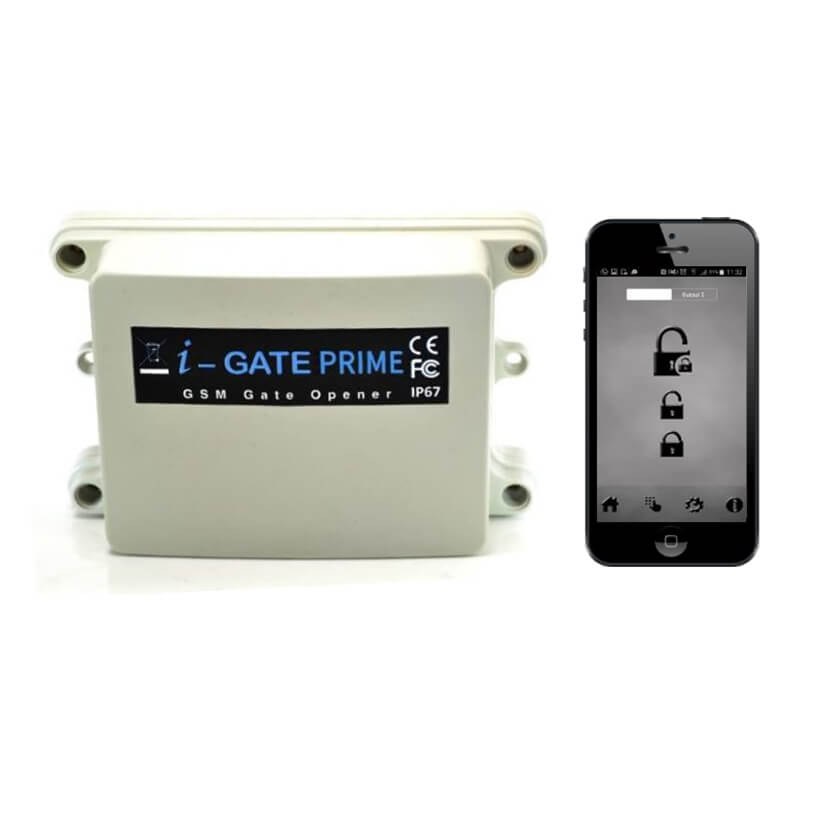 AES I-Gate Prime GSM dial to open unit