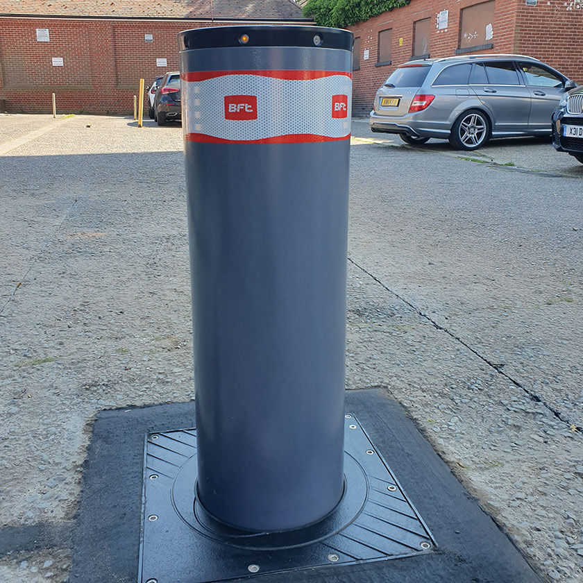 BFT Pillar B 800 x 275 PAS-68 Hydraulic automatic rising bollard