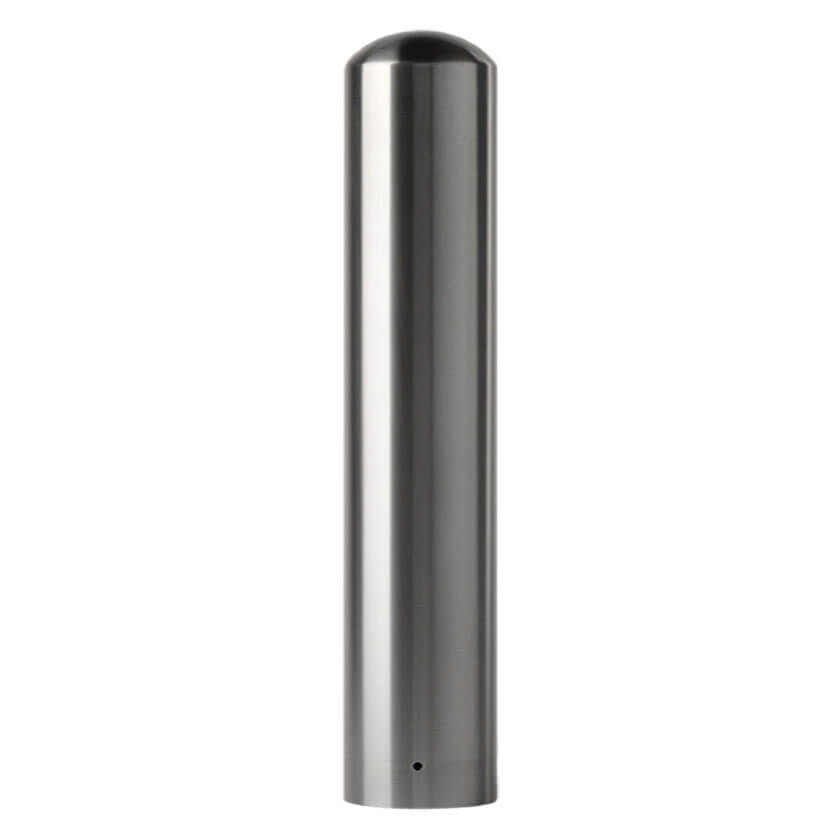 154mm Dome top stainless steel bollard