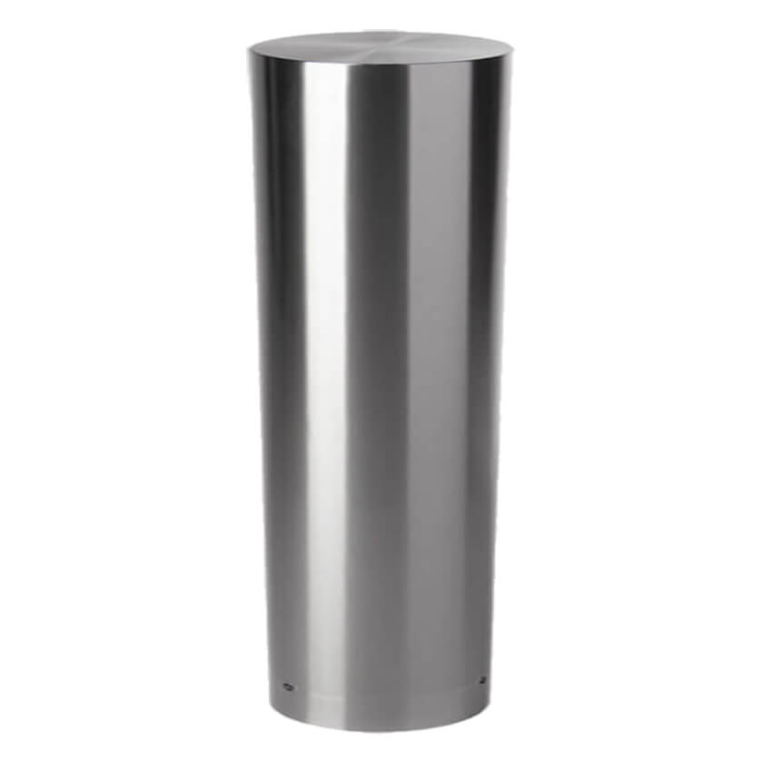 Flat Top Stainless Steel Bollards | Security Bollards Direct