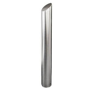 101mm diameter stainless steel mitre top bollard
