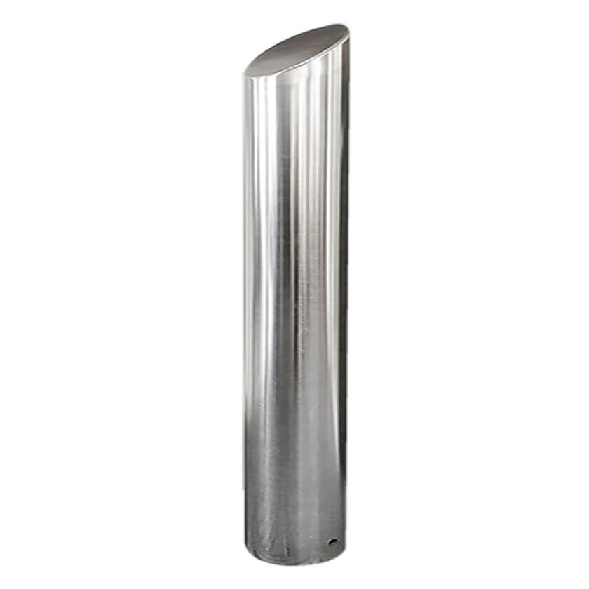 Mitred Top Stainless Steel Bollards | Security Bollards Direct
