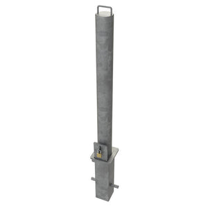 RLO-90 Removable bollard in a standard galvanised finish 