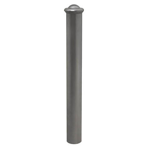 Agora 114mm diameter steel bollard in Grey