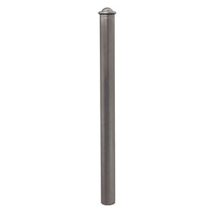 Agora 76mm diameter steel bollard in Grey