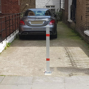 Controller-A fold down parking post.