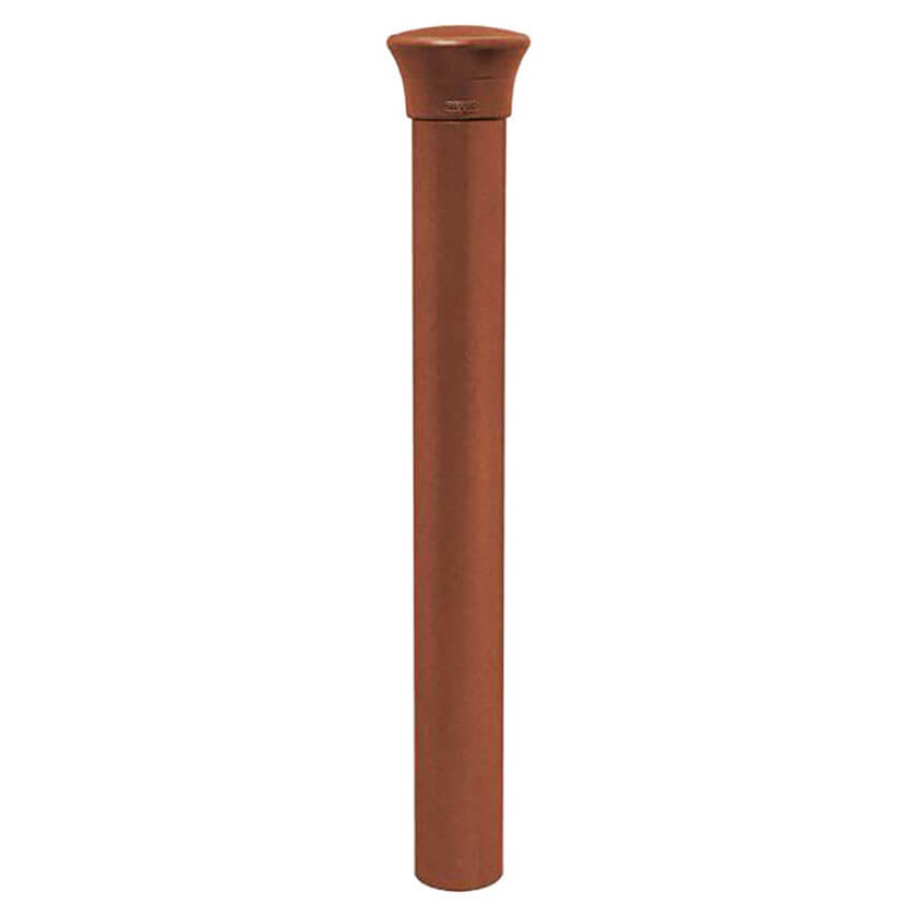 Forum 114mm diameter steel bollard in Bronze