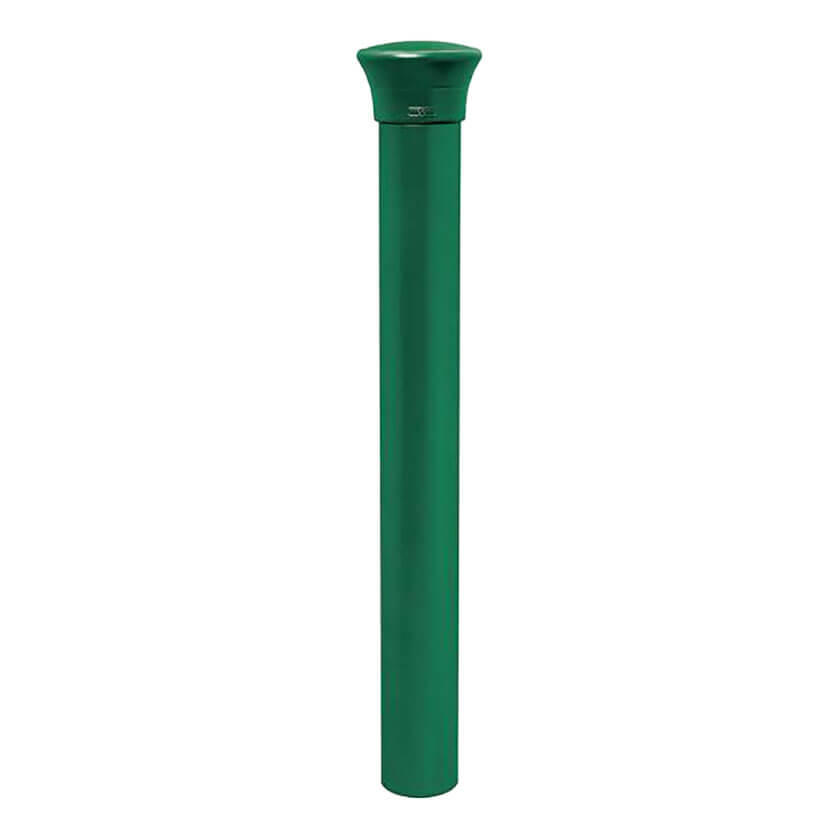 Forum 114mm diameter steel bollard in Green