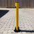 KYP1 Yellow Fold Down Parking Post