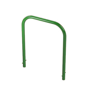 48mm tube hoop barrier in a Green powder coated finish.