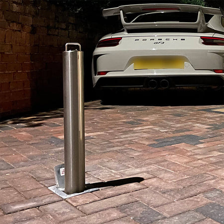 RD4S High security stainless steel telescopic bollard