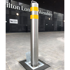RLO-114 Stainless Steel Removable Bollard