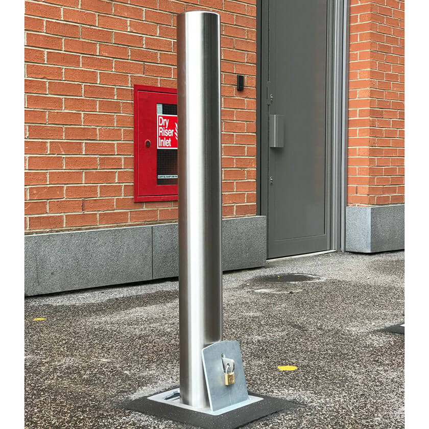 Stainless Steel Removable Bollard | Security Bollards Direct