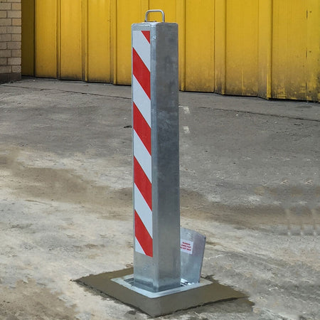 SQ8 anti ram raid telescopic bollard