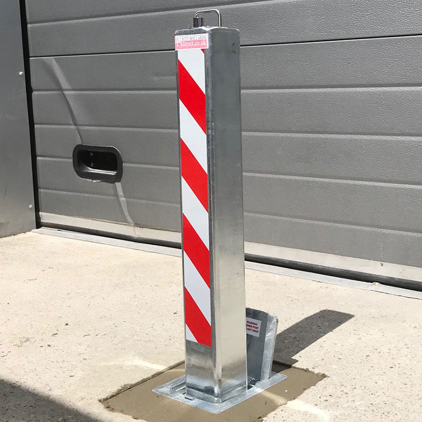 SQ8 high security anti-ram raid telescopic bollard