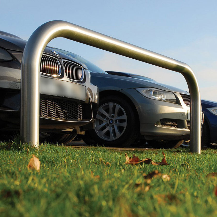 60mm tube stainless steel static hoop barrier.