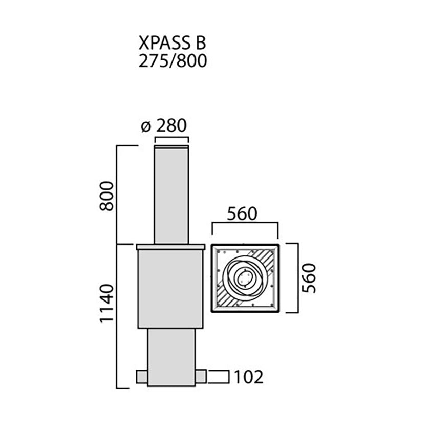 X-Pass B K4 Anti terrorist automatic rising bollard specification.